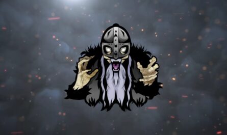 promotional image for RevenantWit's Simple Mods for the game 7 Days to Die. Th eimage features a zombie viking in a menacing pose.