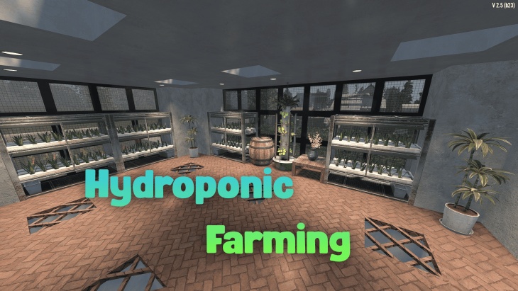 Hydroponic Farming v2.5(Latest) mod