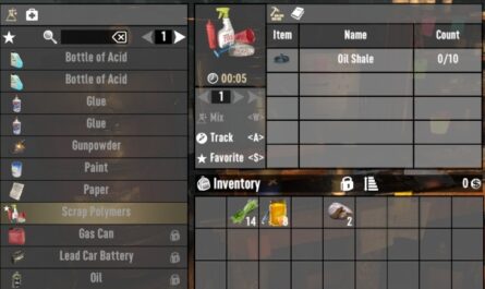 Craftable Scrap Polymer Recipe 2.5 mod