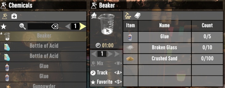 Craftable Beaker mod