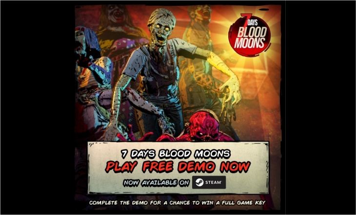 Free Demo Release for 7 Days Blood Moons
