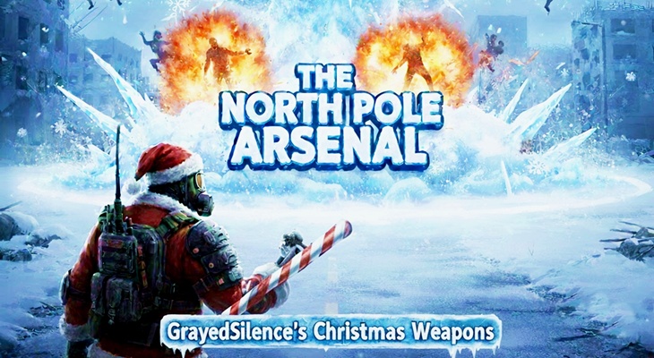 GrayedSilence’s Christmas Weapons mod